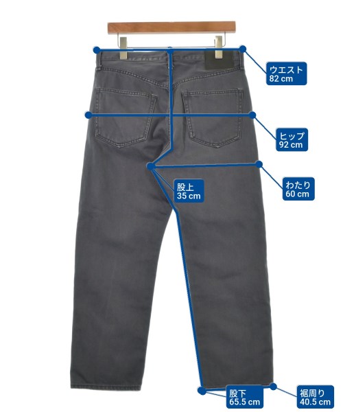 Acne Studios（アクネストゥディオズ）デニムパンツ グレー サイズ:30(M位) メンズ/2200621310016