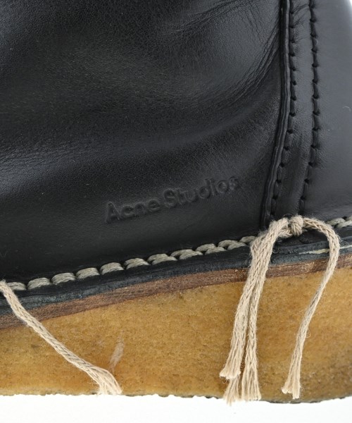 Acne Studios（アクネストゥディオズ）ブーツ 黒 サイズ:EU39(24cm位) メンズ/2200605762015