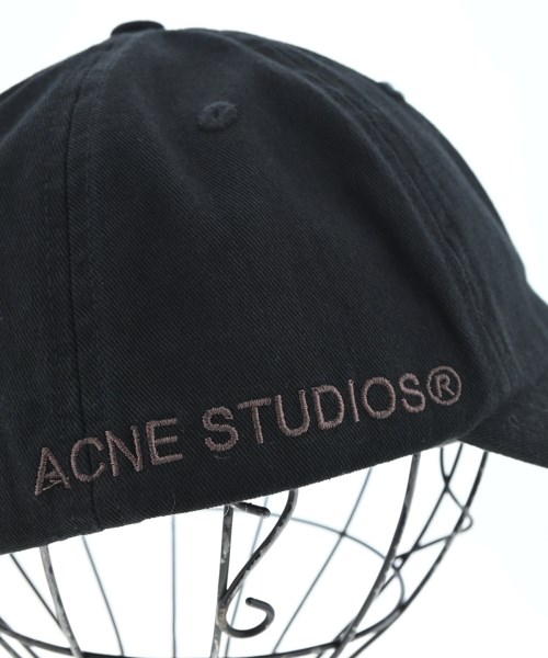 Acne Studios（アクネストゥディオズ）キャップ 黒 サイズ:- メンズ/2200606757010