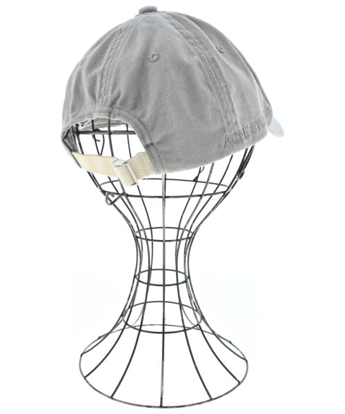 Acne Studios（アクネストゥディオズ）キャップ グレー サイズ:- メンズ/2200606757027