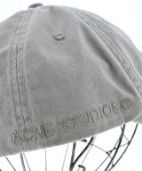 Acne Studios（アクネストゥディオズ）キャップ グレー サイズ:- メンズ/2200606757027