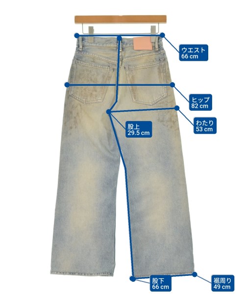 Acne Studios（アクネストゥディオズ）デニムパンツ 紺 サイズ:24(XXS位) メンズ/2200672725012