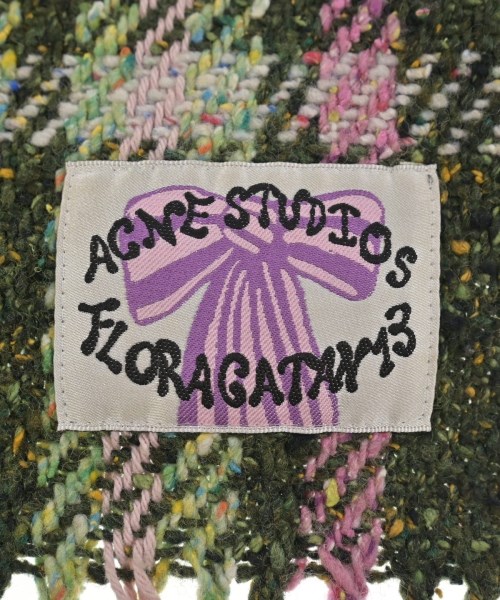 Acne Studios（アクネストゥディオズ）マフラー 緑 サイズ:- メンズ/2200672795039