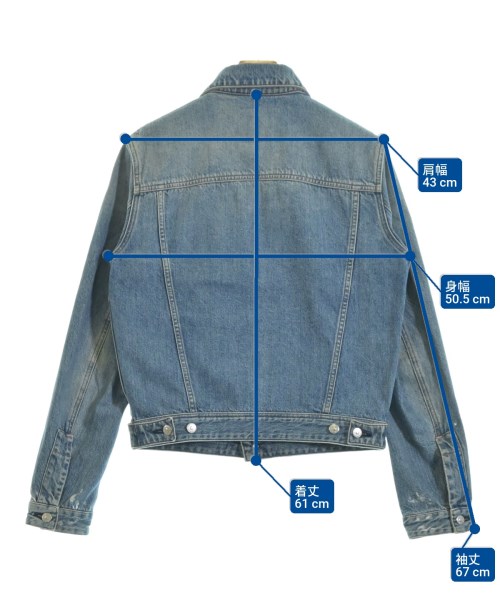 Acne Studios（アクネストゥディオズ）デニムジャケット 青 サイズ:44(S位) メンズ/2200674207028