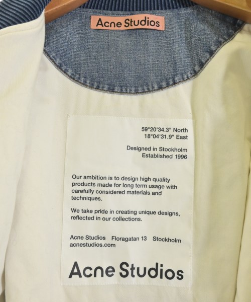 Acne Studios（アクネストゥディオズ）ミリタリーブルゾン 紺 サイズ:50(XL位) メンズ/2200674937017