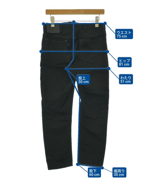 Acne Studios（アクネストゥディオズ）デニムパンツ 黒 サイズ:28(S位) メンズ/2200675586016