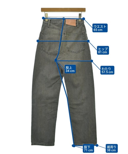 Acne Studios（アクネストゥディオズ）デニムパンツ グレー サイズ:28(S位) メンズ/2200675856010