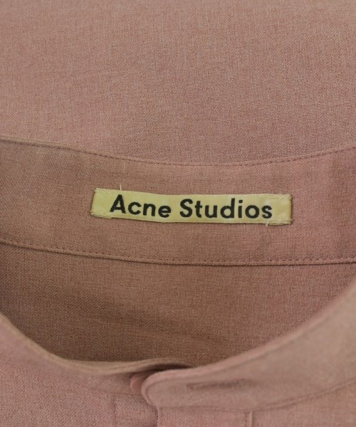 Acne Studios（アクネストゥディオズ）カジュアルシャツ ピンク サイズ:34(XS位) メンズ/2200676820058