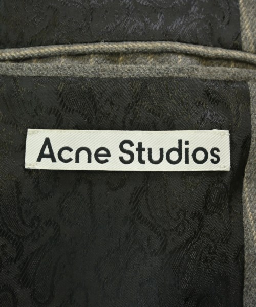 Acne Studios（アクネストゥディオズ）テーラードジャケット グレー サイズ:46(M位) メンズ/2200672212062