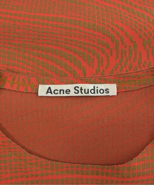 Acne Studios（アクネストゥディオズ）Tシャツ・カットソー 赤 サイズ:M メンズ/2200672212079