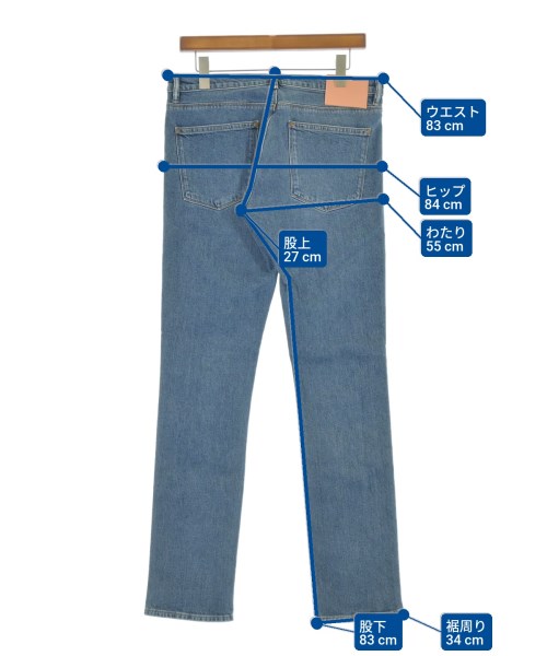 Acne Studios（アクネストゥディオズ）デニムパンツ 青 サイズ:31(M位) メンズ/2200673383020