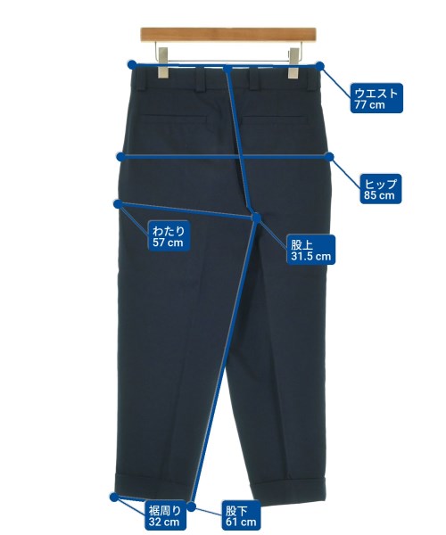 Acne Studios（アクネストゥディオズ）チノパン 紺 サイズ:44(S位) メンズ/2200677979120