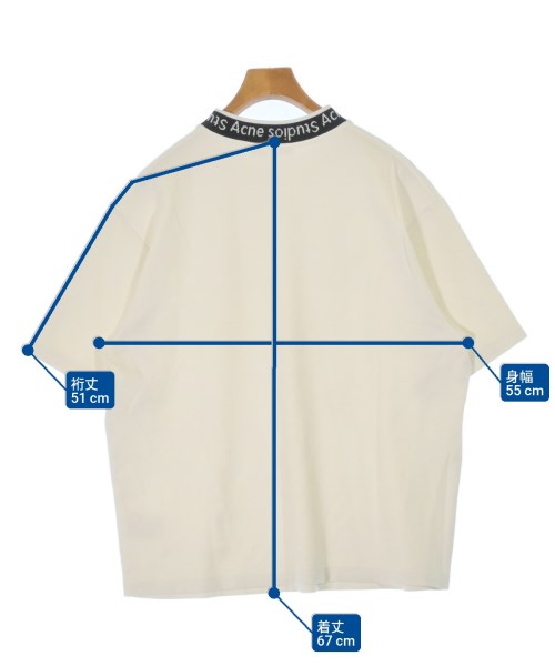 Acne Studios（アクネストゥディオズ）Tシャツ・カットソー 白 サイズ:XL メンズ/2200678240014