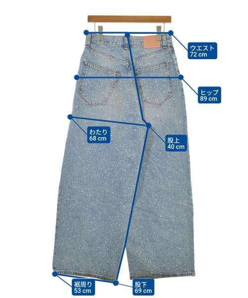 Acne Studios（アクネストゥディオズ）デニムパンツ 青 サイズ:34(XL位) メンズ/2200679187257