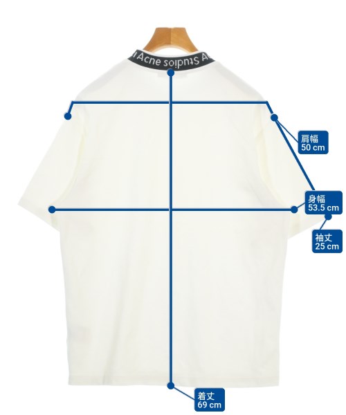 Acne Studios（アクネストゥディオズ）Tシャツ・カットソー 白 サイズ:M メンズ/2200680096029