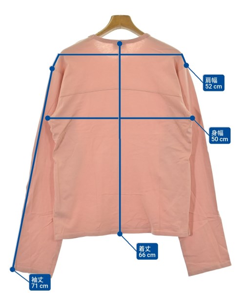 Acne Studios（アクネストゥディオズ）Tシャツ・カットソー ピンク サイズ:S メンズ/2200680102065
