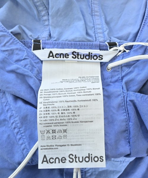 Acne Studios（アクネストゥディオズ）その他 青 サイズ:44(S位) メンズ/2200680061010