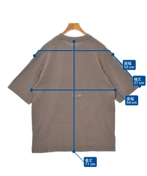 Acne Studios（アクネストゥディオズ）Tシャツ・カットソー 茶 サイズ:M メンズ/2200680760036