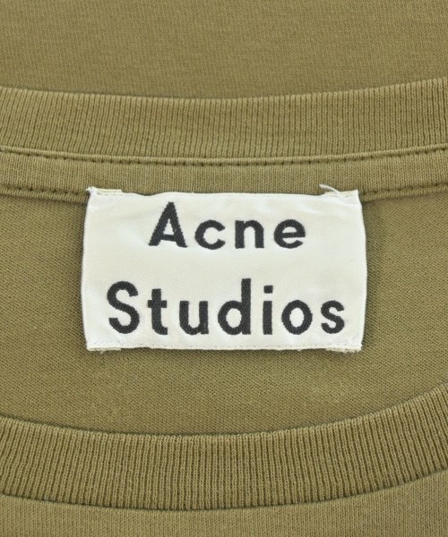 Acne Studios（アクネストゥディオズ）Tシャツ・カットソー カーキ サイズ:M メンズ/2200680577139