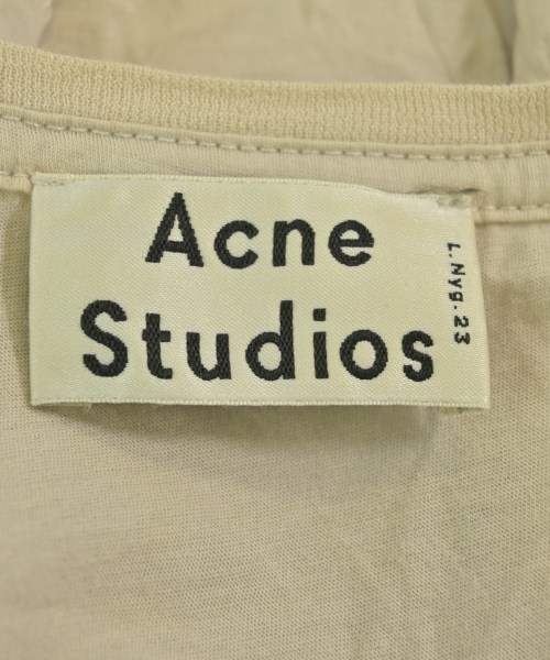 Acne Studios（アクネストゥディオズ）Tシャツ・カットソー ベージュ サイズ:M メンズ/2200682078061