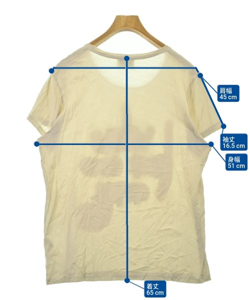 Acne Studios（アクネストゥディオズ）Tシャツ・カットソー ベージュ サイズ:M メンズ/2200682078061