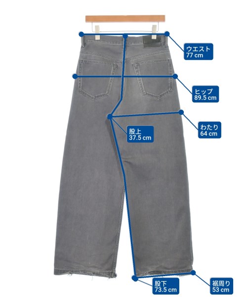 Acne Studios（アクネストゥディオズ）デニムパンツ 黒 サイズ:28(S位) メンズ/2200682111034