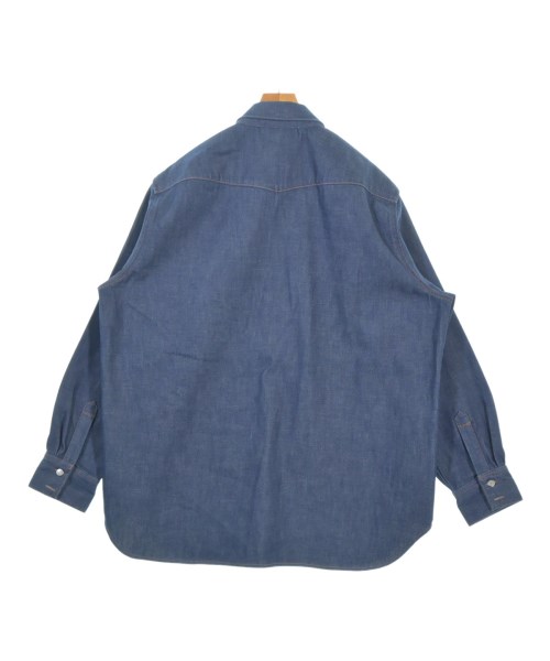 Acne Studios（アクネストゥディオズ）カジュアルシャツ 紺 サイズ:52(XL位) メンズ/2200694042043