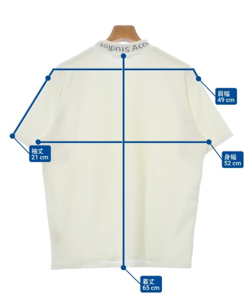 Acne Studios（アクネストゥディオズ）Tシャツ・カットソー 白 サイズ:M メンズ/2200686963059