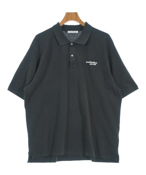 Acne Studios(アクネストゥディオズ)ポロシャツ 黒 サイズ:M/2200694257072