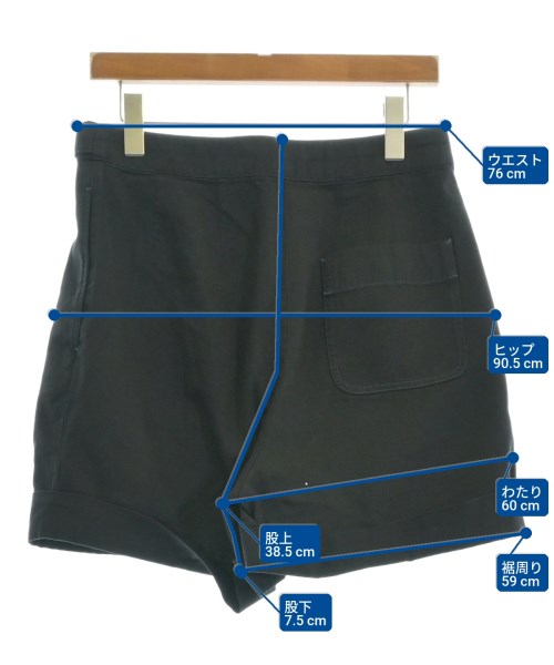 Acne Studios（アクネストゥディオズ）ショートパンツ 黒 サイズ:38(M位) レディース/2200691870250