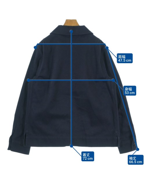 Acne Studios（アクネストゥディオズ）カバーオール 紺 サイズ:50(XL位) メンズ/2200695926021