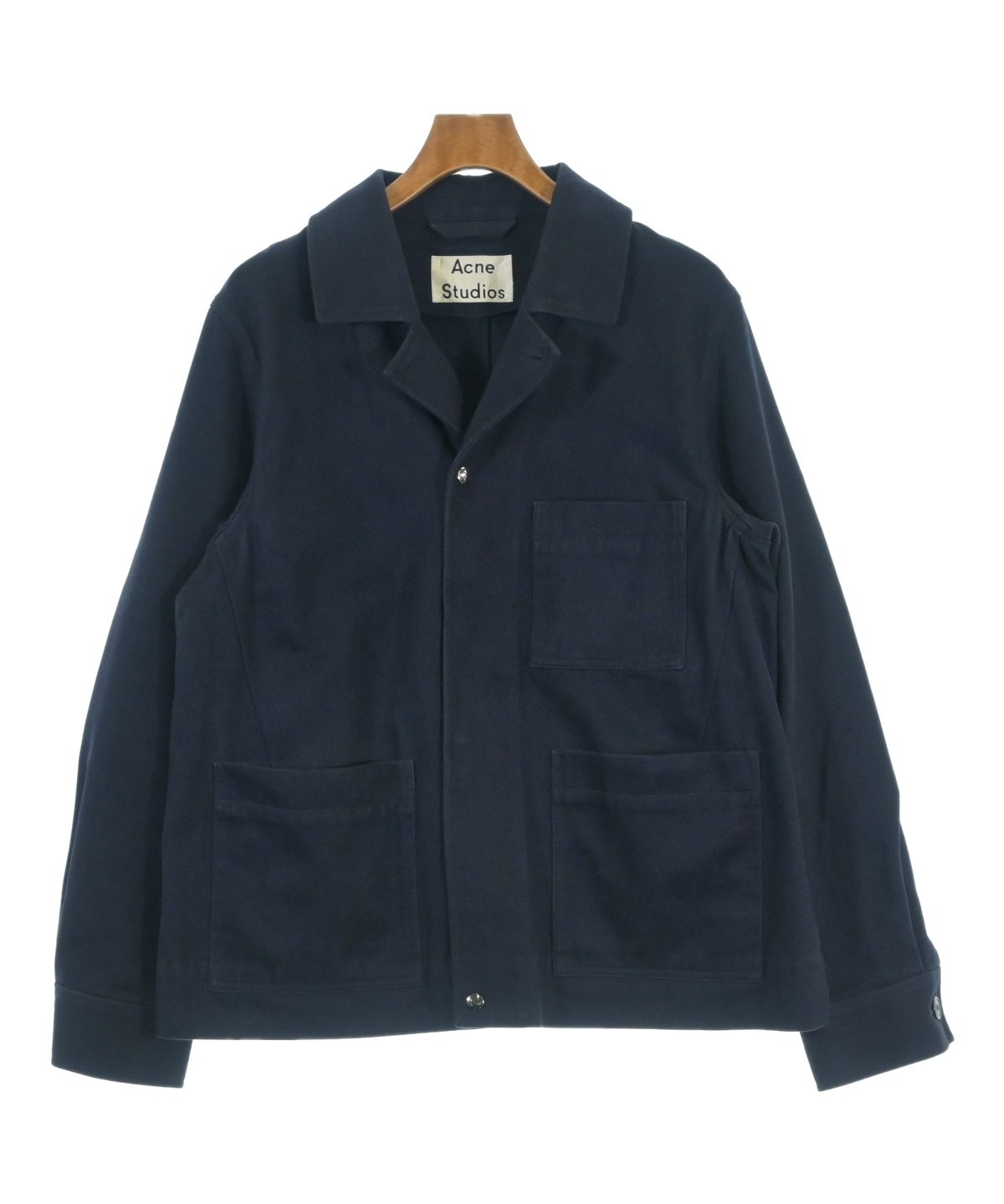 Acne Studios（アクネストゥディオズ）カバーオール 紺 サイズ:50(XL位 