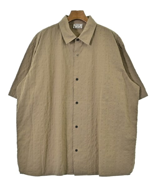 Acne Studios(アクネストゥディオズ)カジュアルシャツ ベージュ サイズ:52(XXL位)/2200693341031