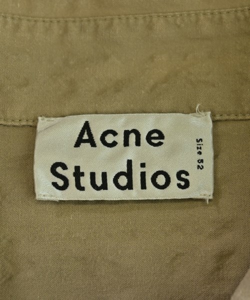 Acne Studios（アクネストゥディオズ）カジュアルシャツ ベージュ サイズ:52(XXL位) メンズ/2200693341031