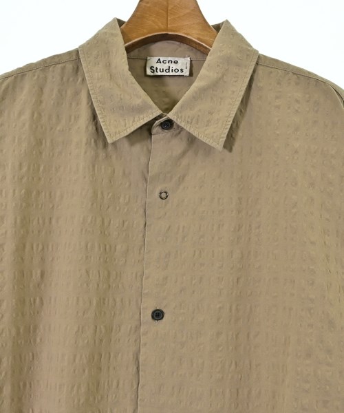 Acne Studios（アクネストゥディオズ）カジュアルシャツ ベージュ サイズ:52(XXL位) メンズ/2200693341031