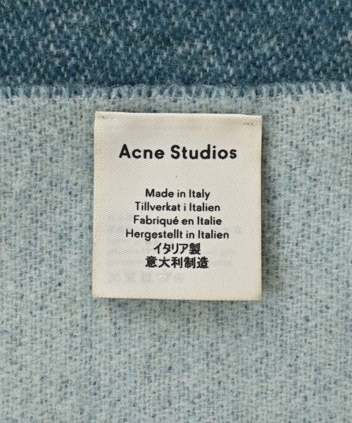 Acne Studios（アクネストゥディオズ）ストール 青 サイズ:- メンズ/2200696923029