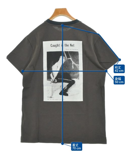 Acne Studios（アクネストゥディオズ）Tシャツ・カットソー 茶 サイズ:XS メンズ/2200695443191
