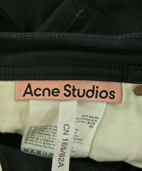 Acne Studios（アクネストゥディオズ）デニムパンツ 黒 サイズ:30(M位) メンズ/2200697252128