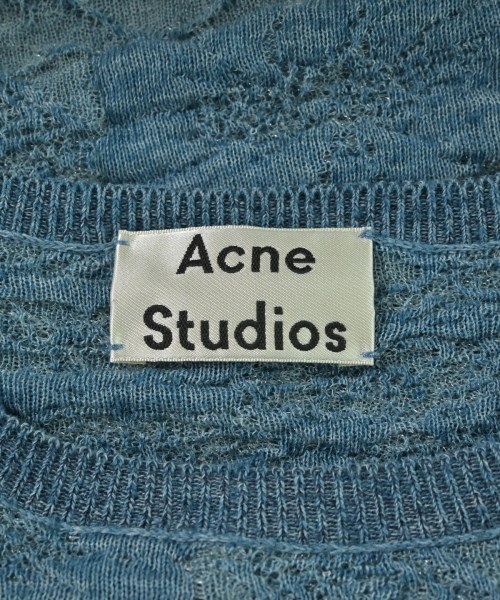 Acne Studios（アクネストゥディオズ）ニット・セーター 青 サイズ:S メンズ/2200697597038