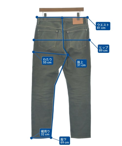 Acne Studios（アクネストゥディオズ）デニムパンツ 紺 サイズ:30(M位) メンズ/2200697808073
