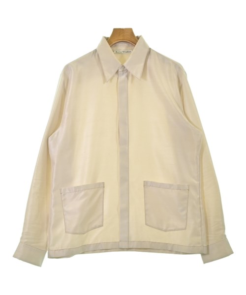 Acne Studios(アクネストゥディオズ)カジュアルシャツ 白 サイズ:48(L位)/2200698262010