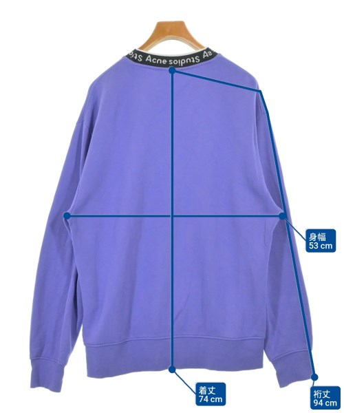 Acne Studios（アクネストゥディオズ）スウェット 紫 サイズ:S メンズ/2200695941024