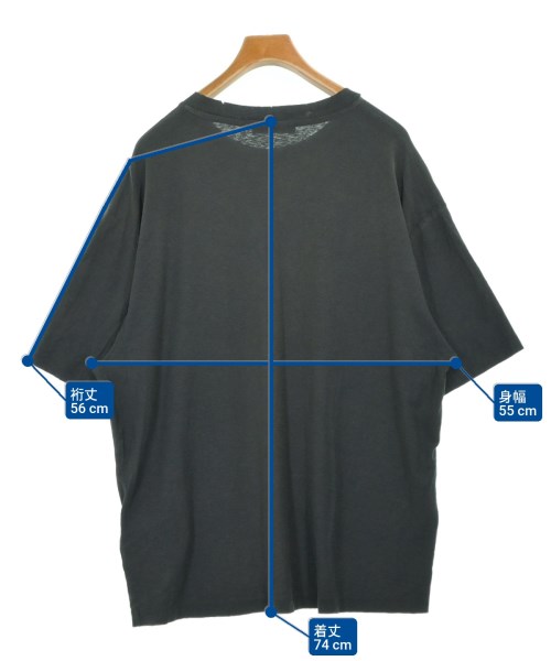 Acne Studios（アクネストゥディオズ）Tシャツ・カットソー 黒 サイズ:XL メンズ/2200699185042