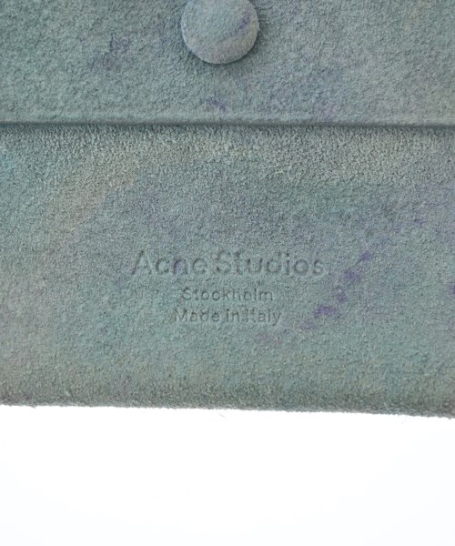 Acne Studios（アクネストゥディオズ）財布・コインケース 青 サイズ:- メンズ/2200698352018
