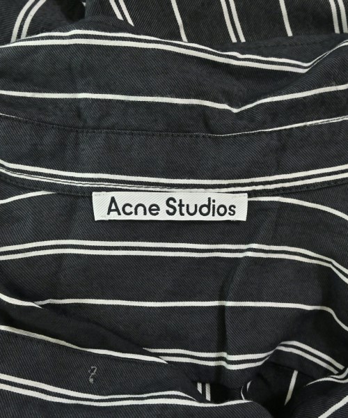 Acne Studios（アクネストゥディオズ）カジュアルシャツ 黒 サイズ:50(XL位) メンズ/2200701435011