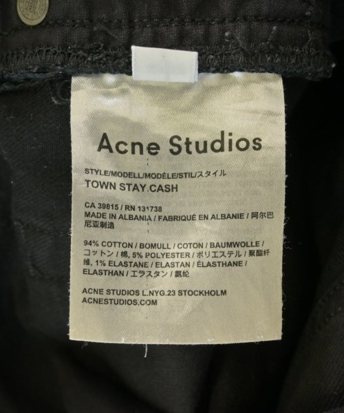 Acne Studios（アクネストゥディオズ）その他 黒 サイズ:29(S位) メンズ/2200701675011