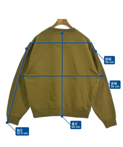Acne Studios（アクネストゥディオズ）スウェット カーキ サイズ:XS メンズ/2200701675066
