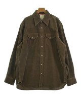 Acne Studios（アクネストゥディオズ）カジュアルシャツ 茶 サイズ:48(L位) メンズ/2200702117022
