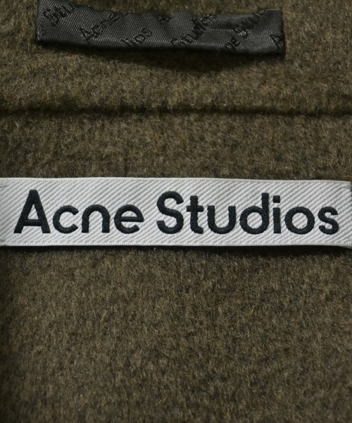 Acne Studios（アクネストゥディオズ）ステンカラーコート カーキ サイズ:46(M位) メンズ/2200646267012