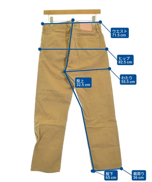 Acne Studios（アクネストゥディオズ）デニムパンツ 茶 サイズ:30(M位) メンズ/2200646234328